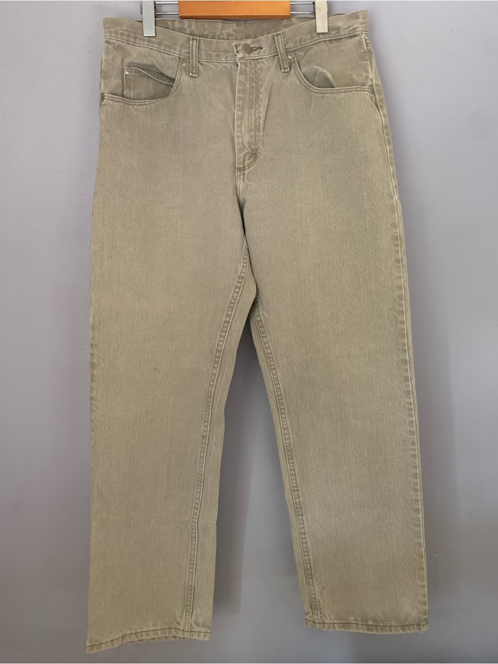Ladies Wrangler Jeans Khaki Colour